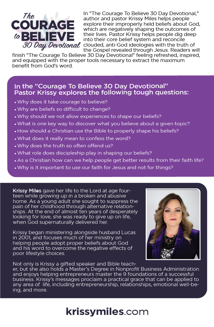 The Courage to Believe | 30 Day Devotional (PDF)